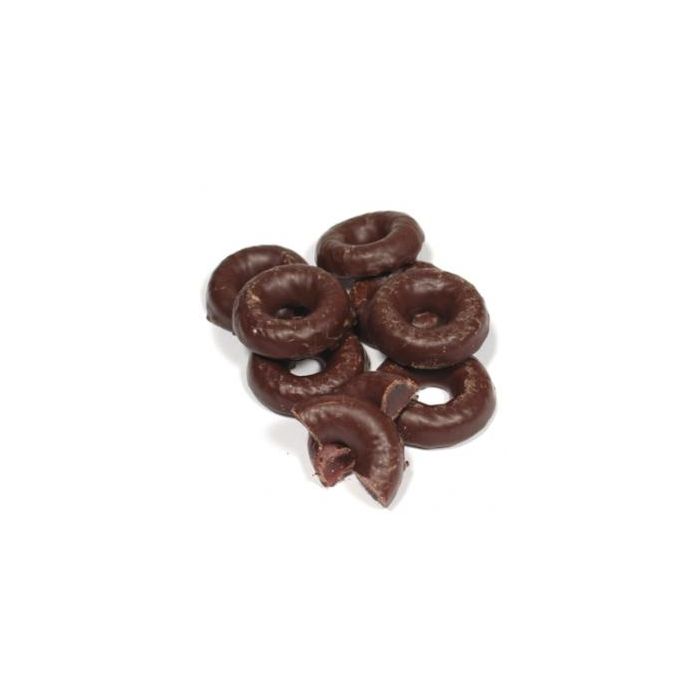 Dark Chocolate Raspberry Jelly Rings