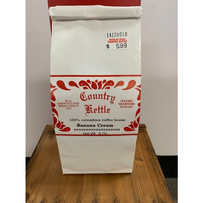 Banana Cream Freshly Ground Coffee