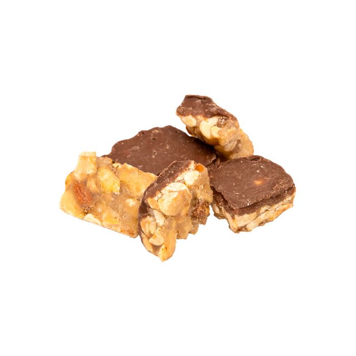 Half Dipped Peanut Squares