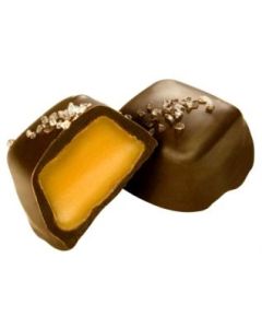 Dark Chocolate Caramels with Sea Salt