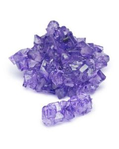 Grape Rock Candy on a String