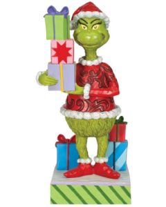 Grinch Holding Presents