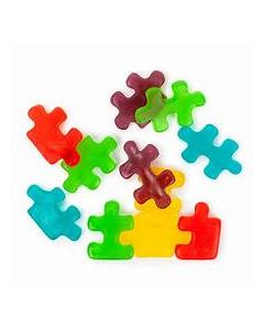 Gummi Puzzle Pieces