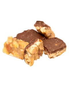 Half Dipped Peanut Squares