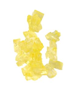 Lemon Rock Candy on a String