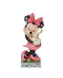 "Sweet Spring Snuggles" Minnie Mouse and Bunny