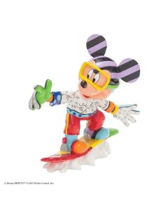 Snowboarding Mickey Mouse